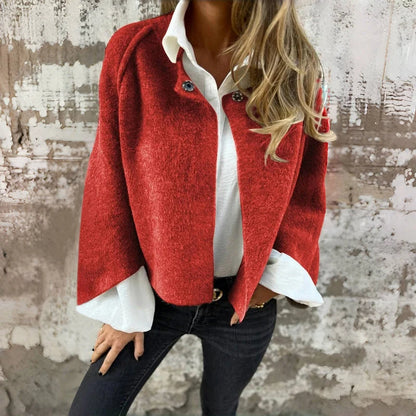 ALYRA™ Élodie – Pull Ample en Maille Ajourée